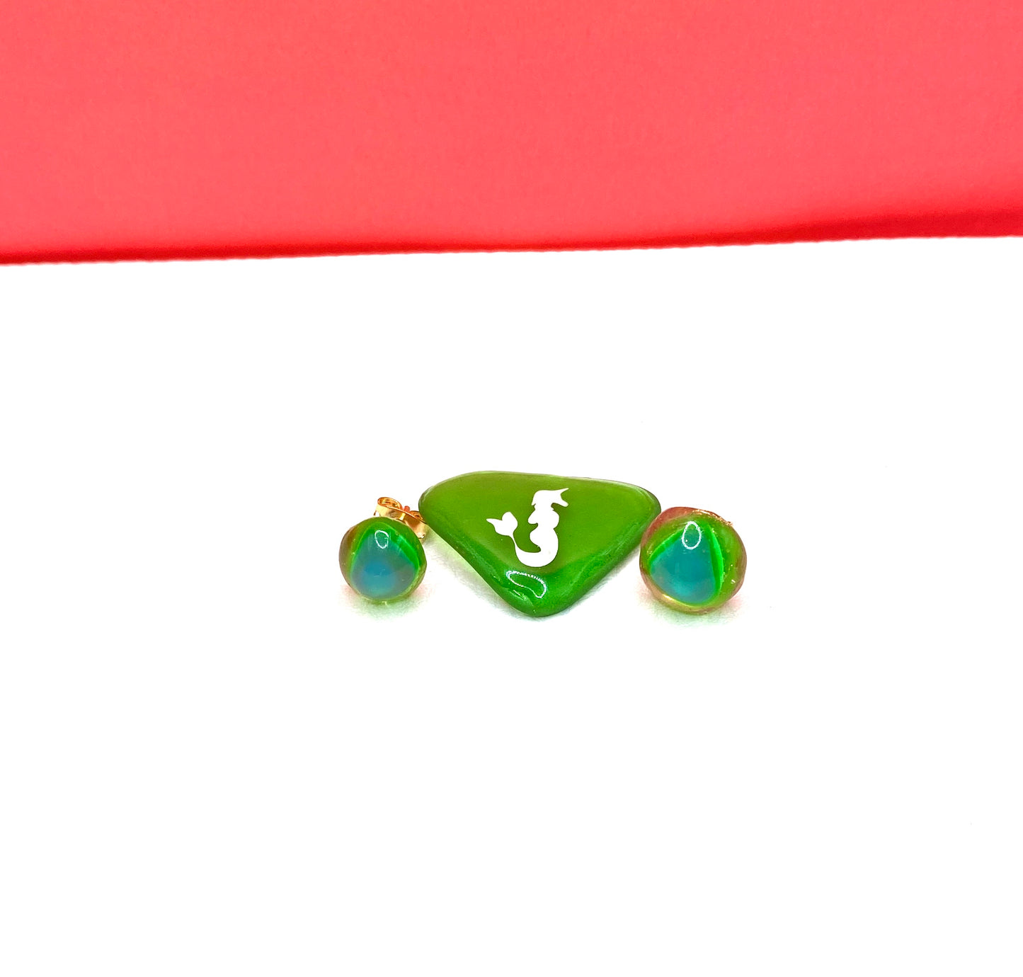 Mood Sea Glass™ Glow Stud Earrings