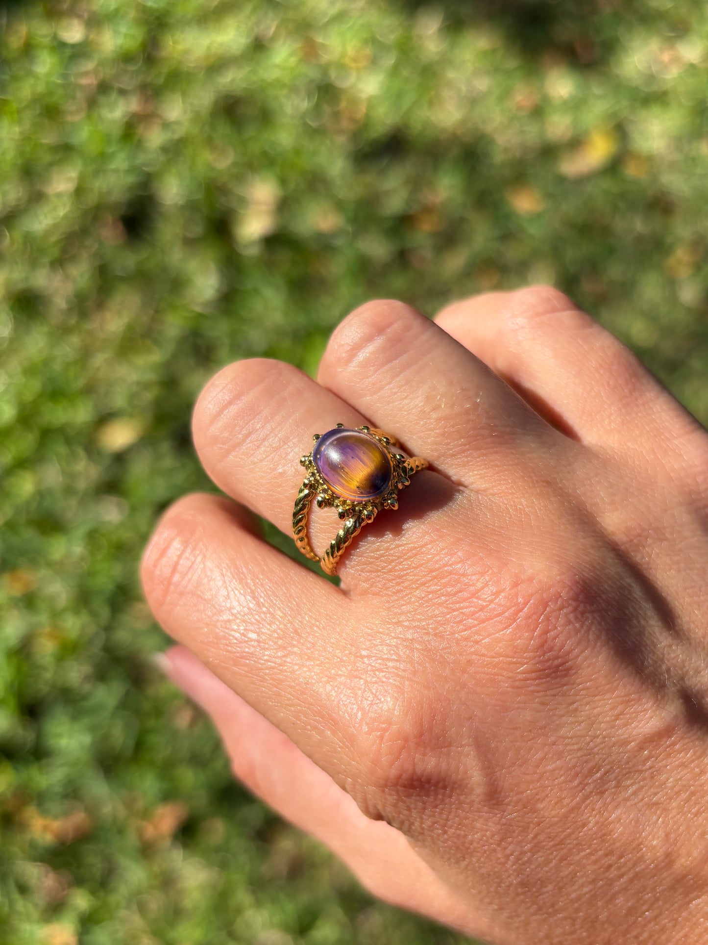 Color Changing Sun Mood Ring