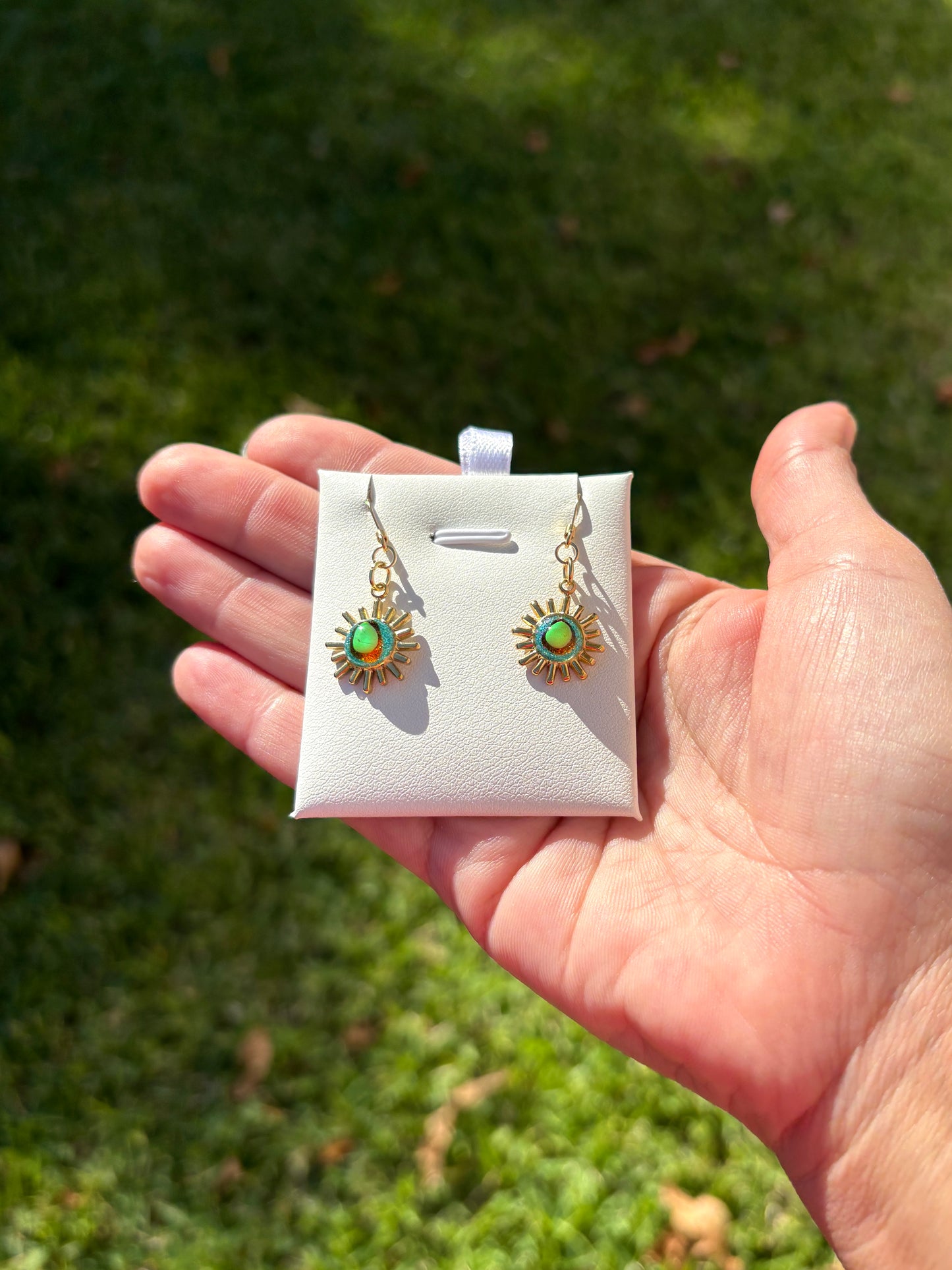 Mood Sea Glass™ Sun Earrings