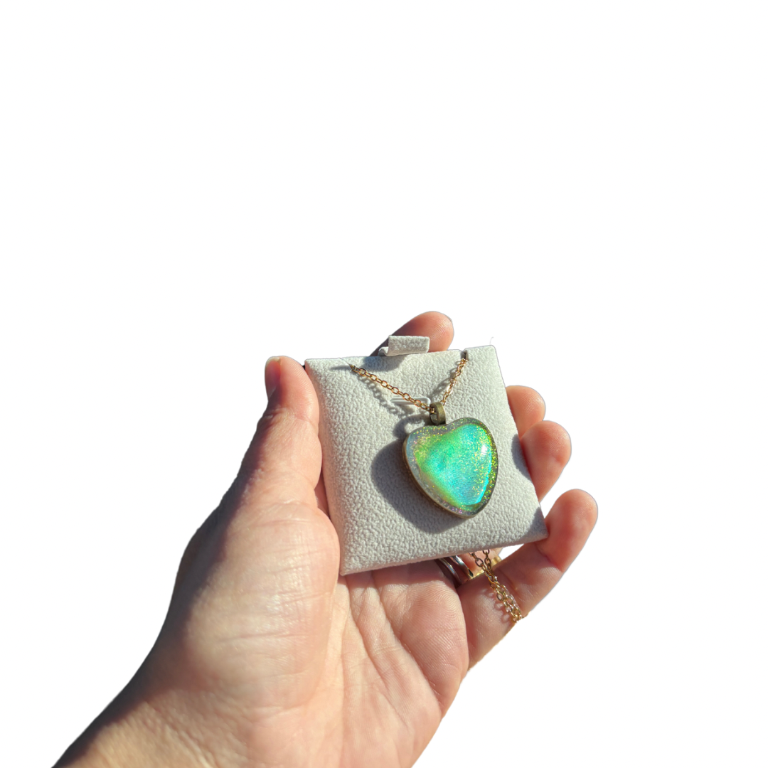 Color Changing Heart Pendant