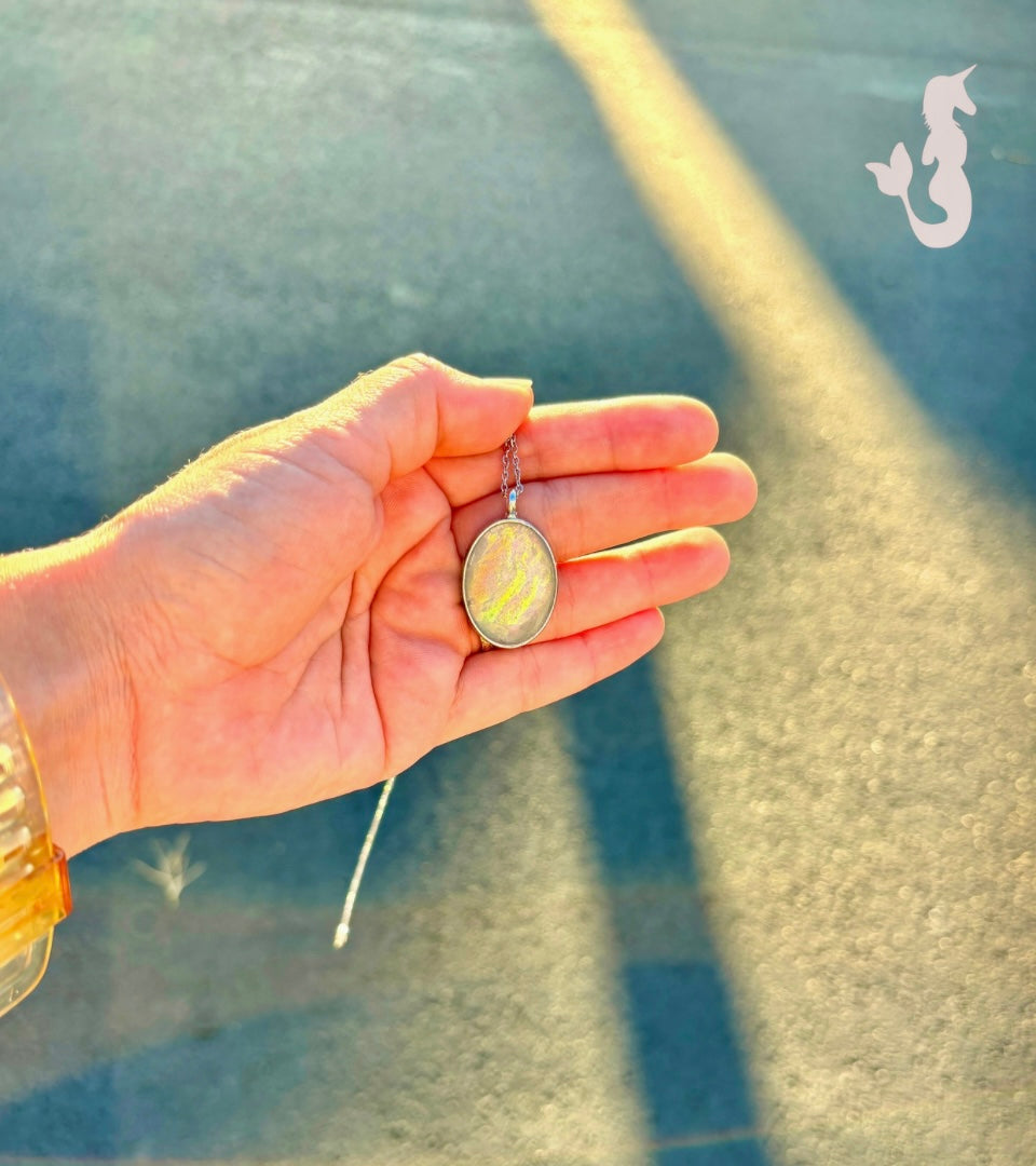 Iridescent Glow Pendant