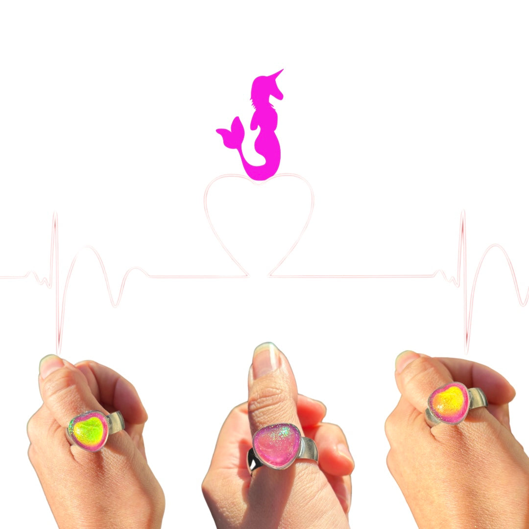 Glow Heart Mood Ring