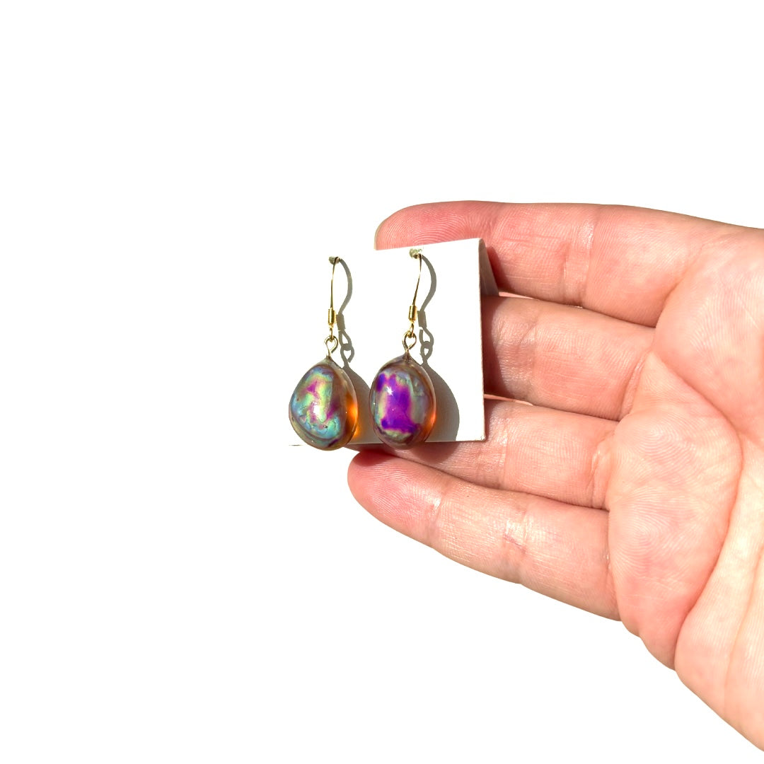 Mood Sea Glass™ Sculpted Earrings