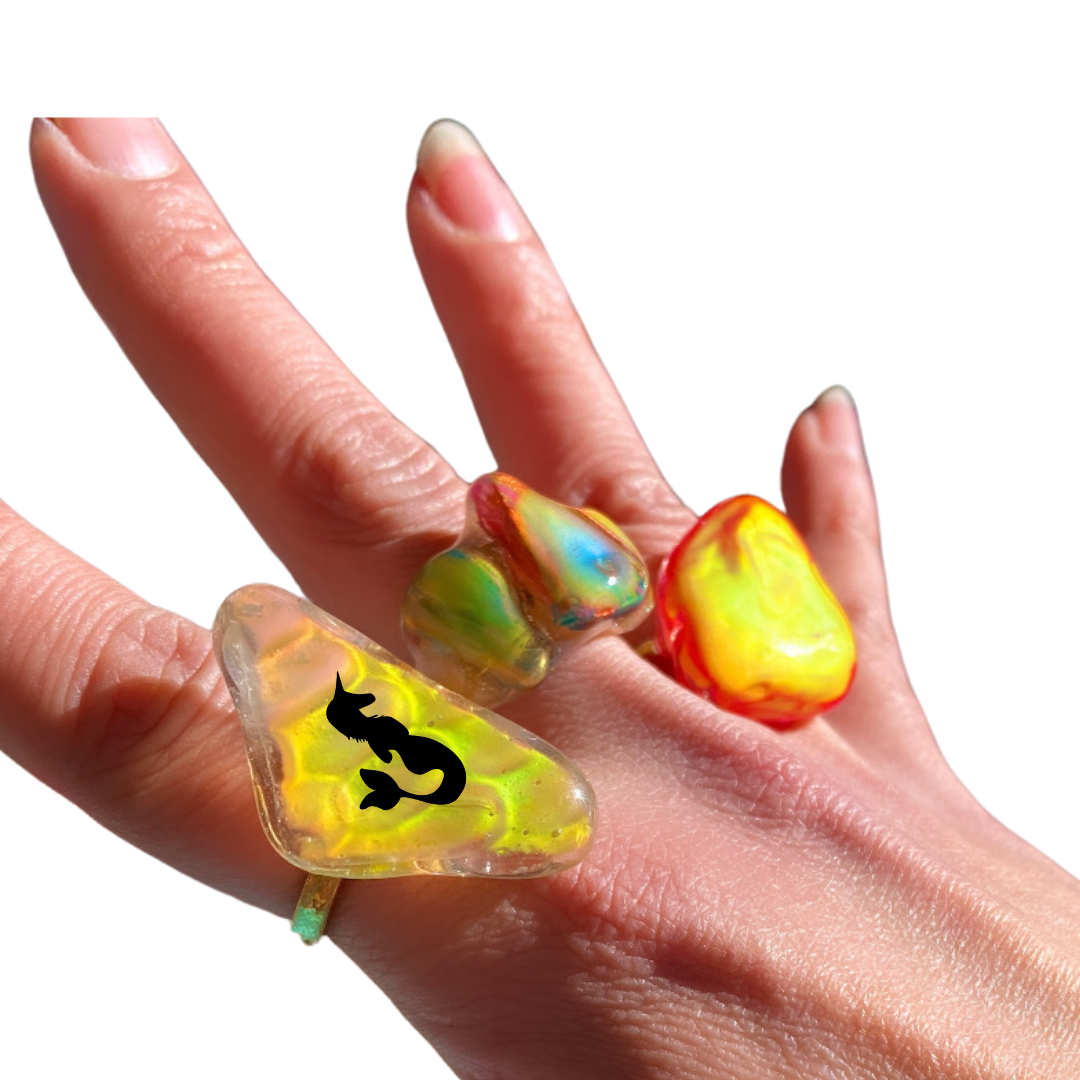Custom Mood Sea Glass™ Ring