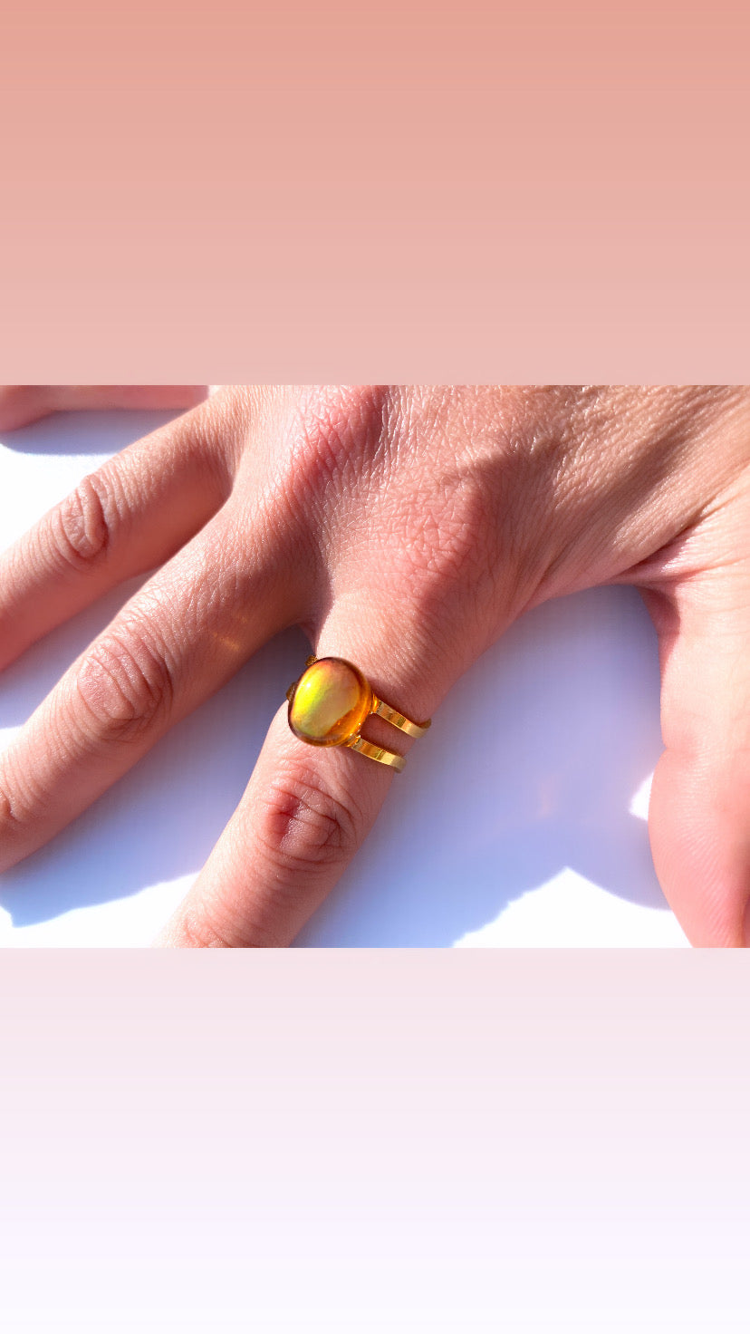 Mood Sea Glass™ Ring
