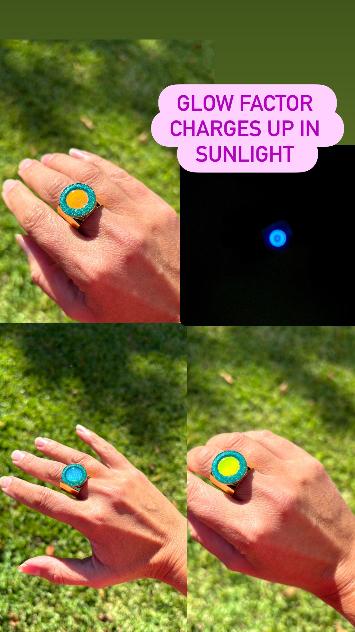 Mood Sea Glass™ Ring