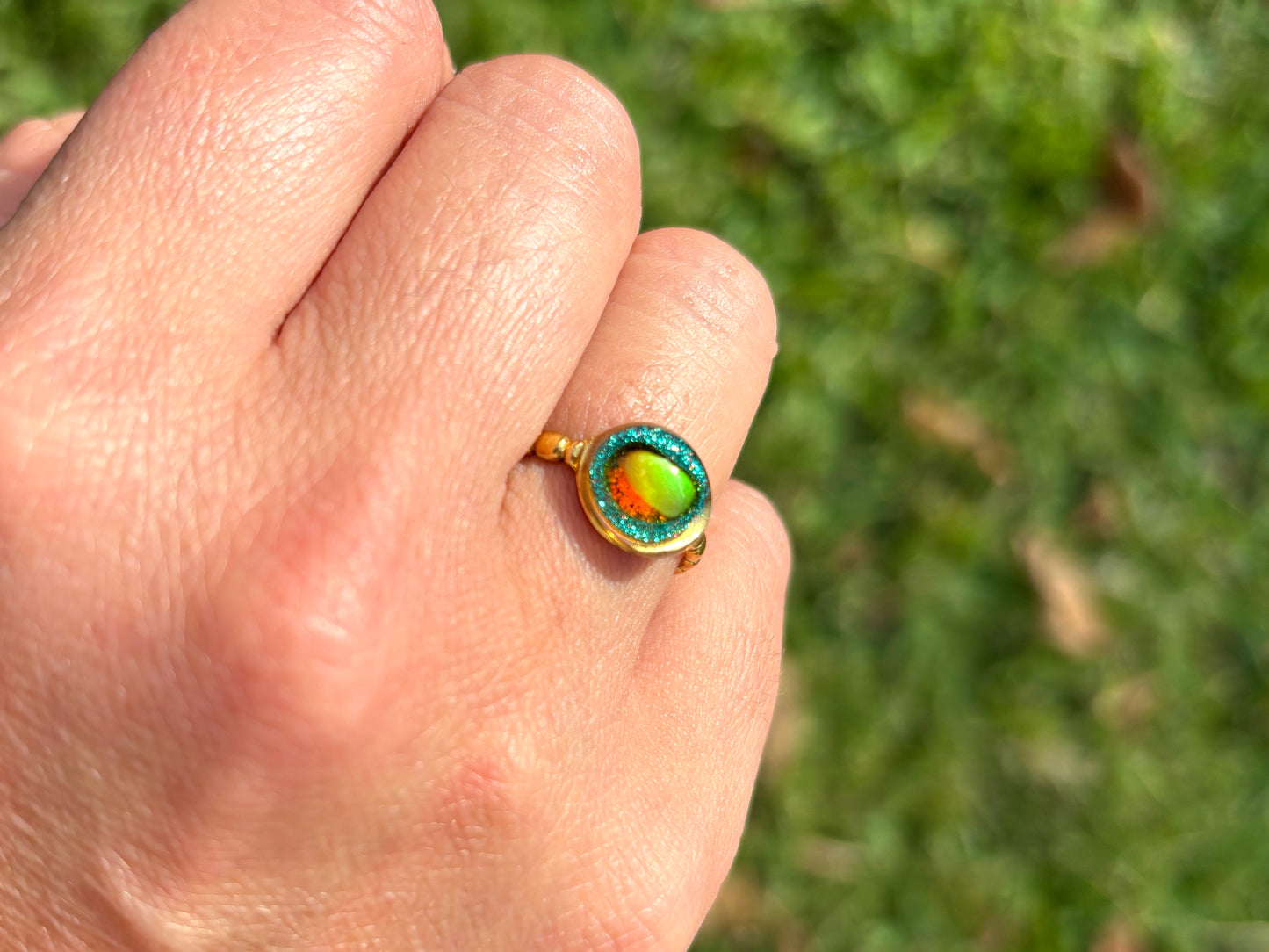 Mood Sea Glass™ Ring