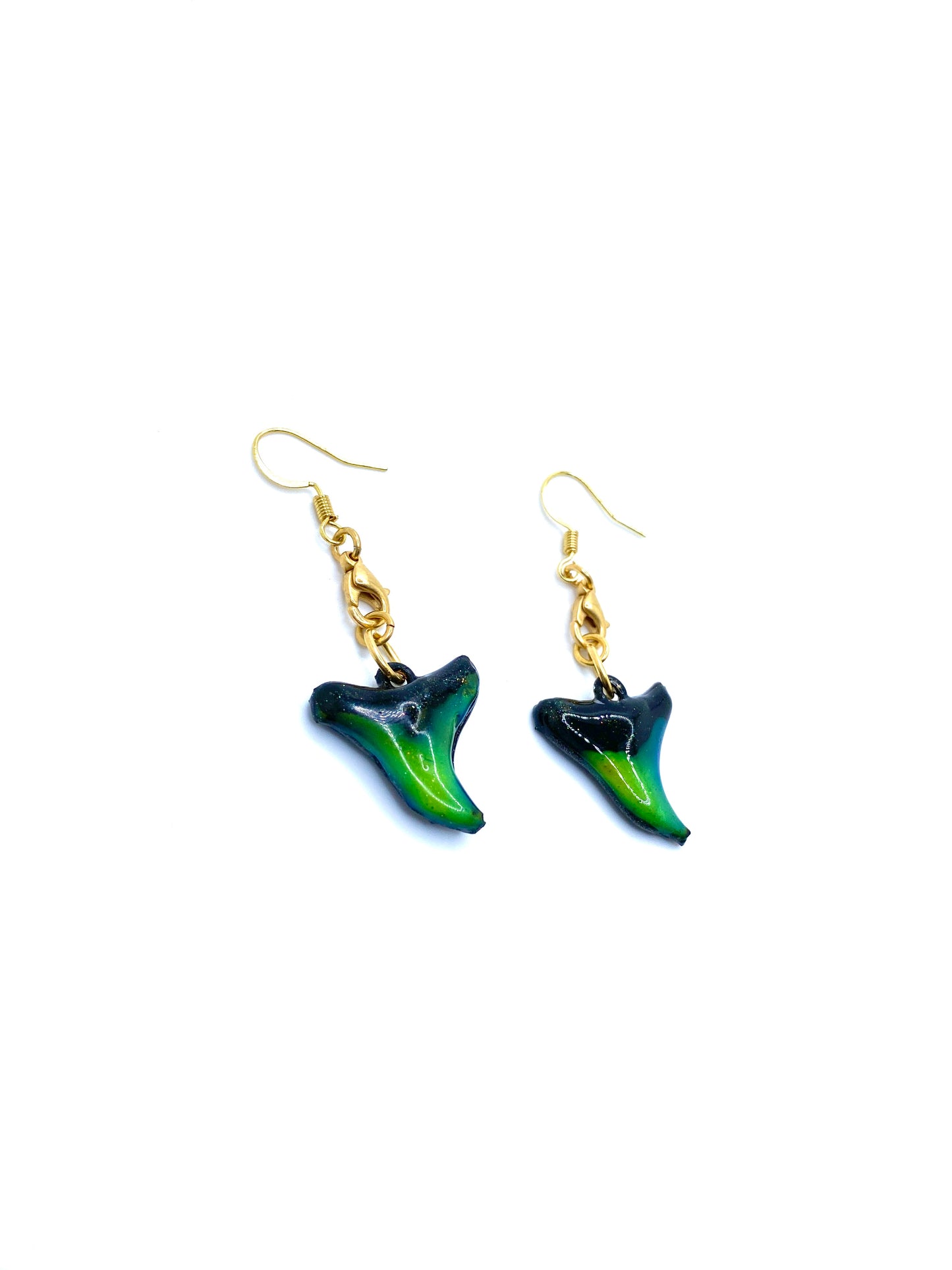 Mood Shark Tooth Charm Earrings