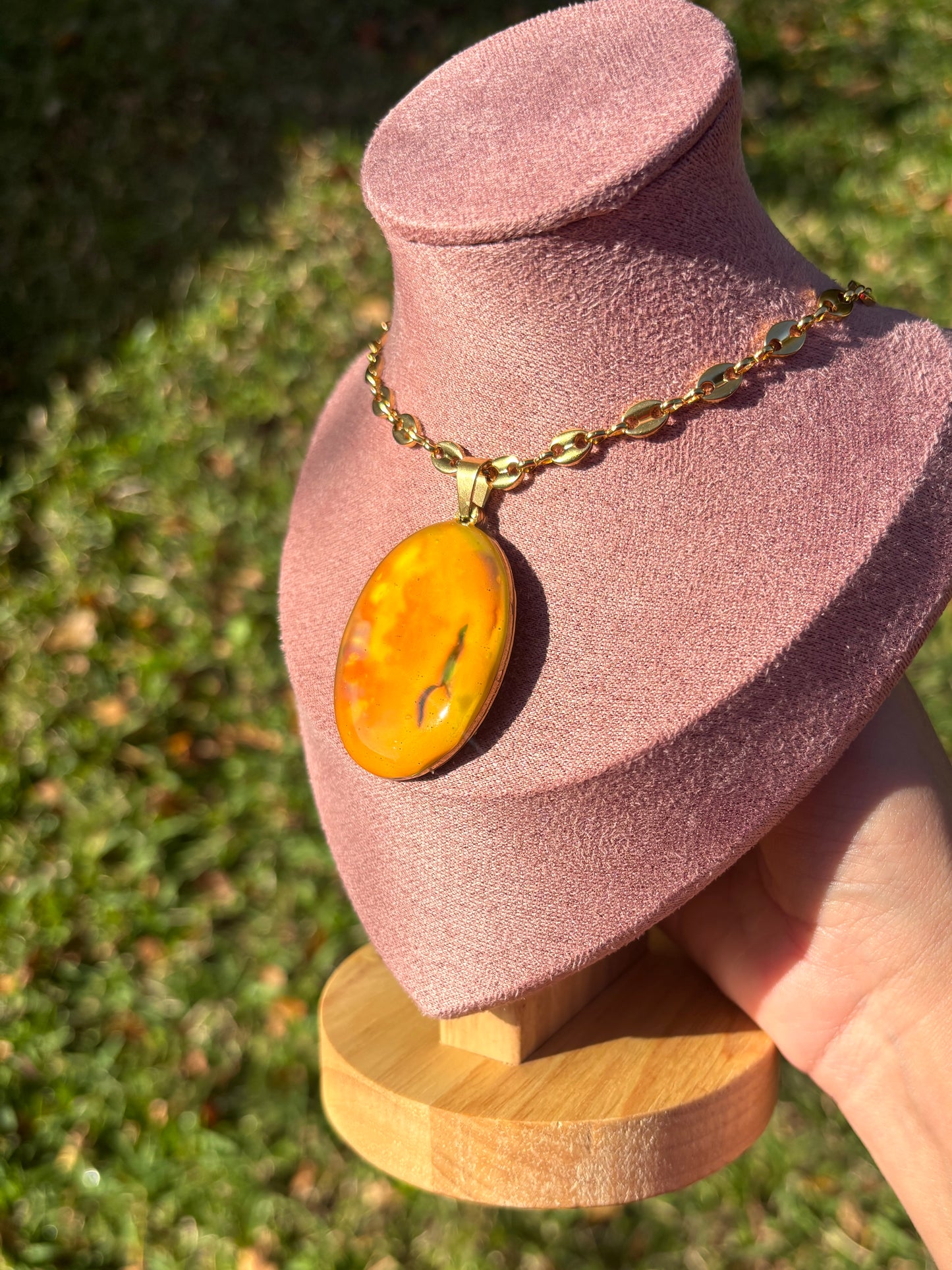 Mood Sea Glass™ Mosaic Pendant