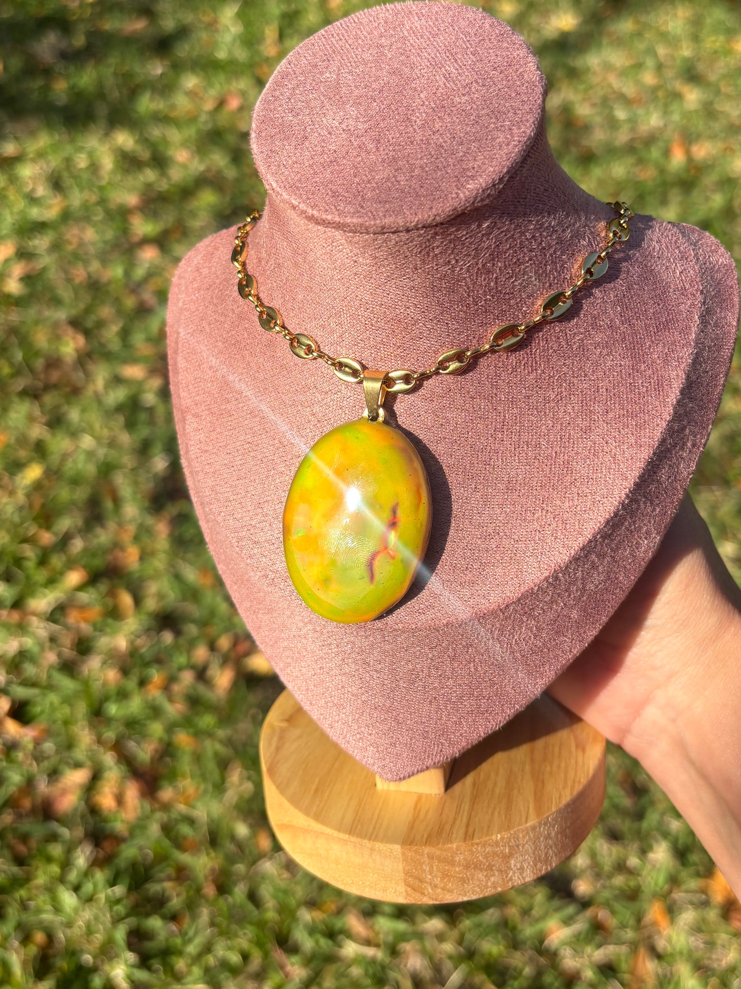 Mood Sea Glass™ Mosaic Pendant