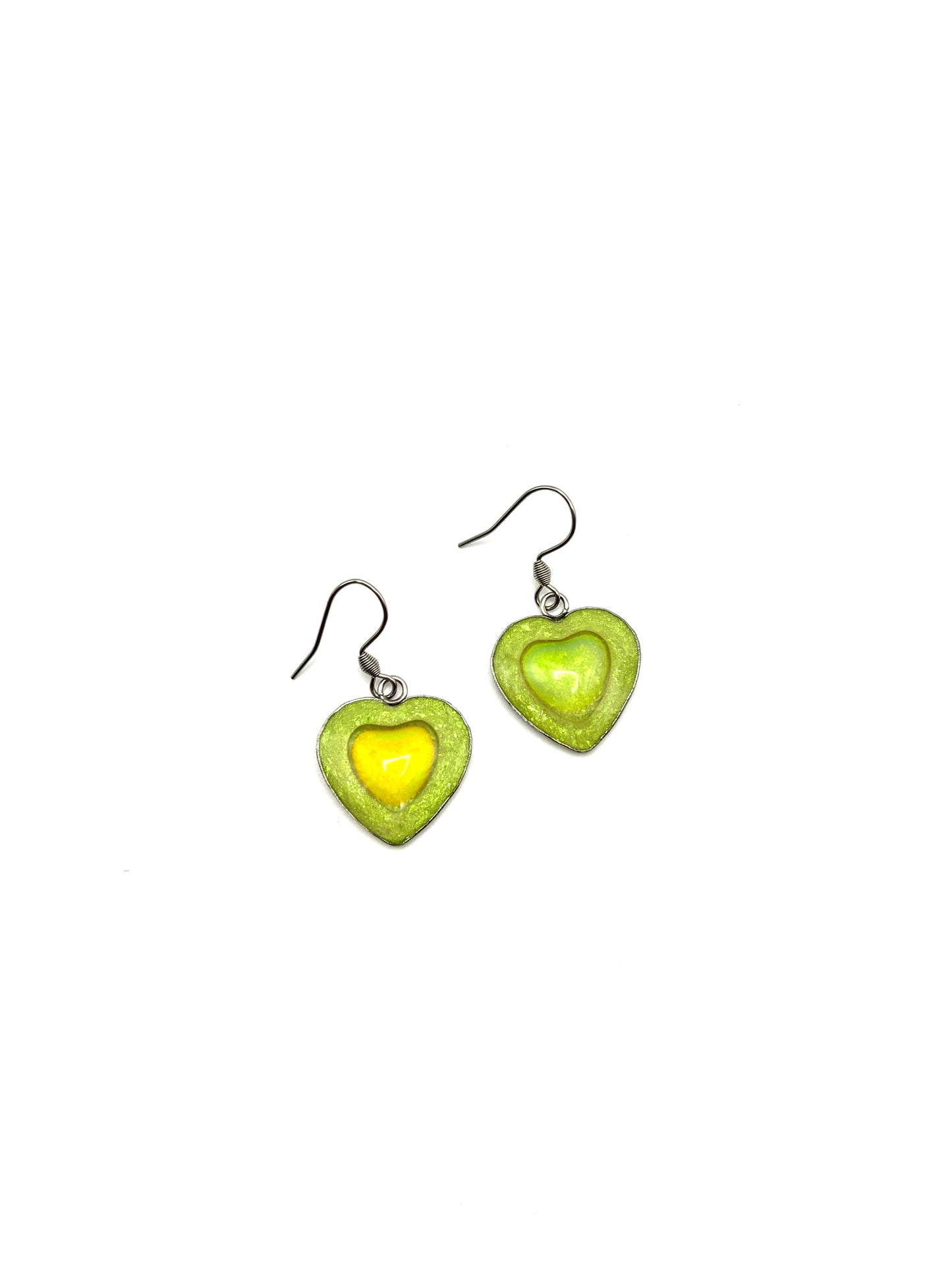 Mood Color Changing Heart Earrings