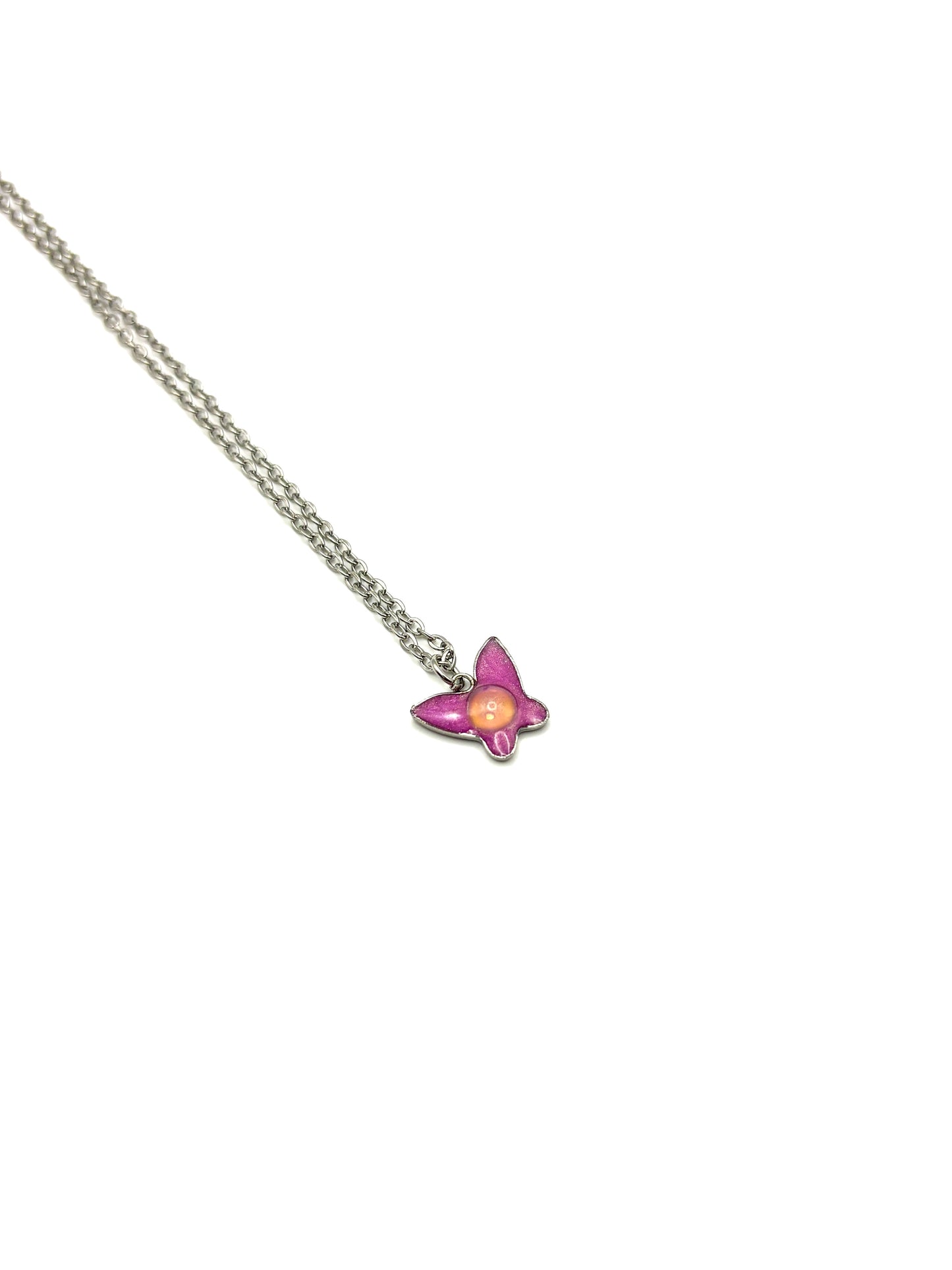 Mood Color Changing Butterfly Necklace