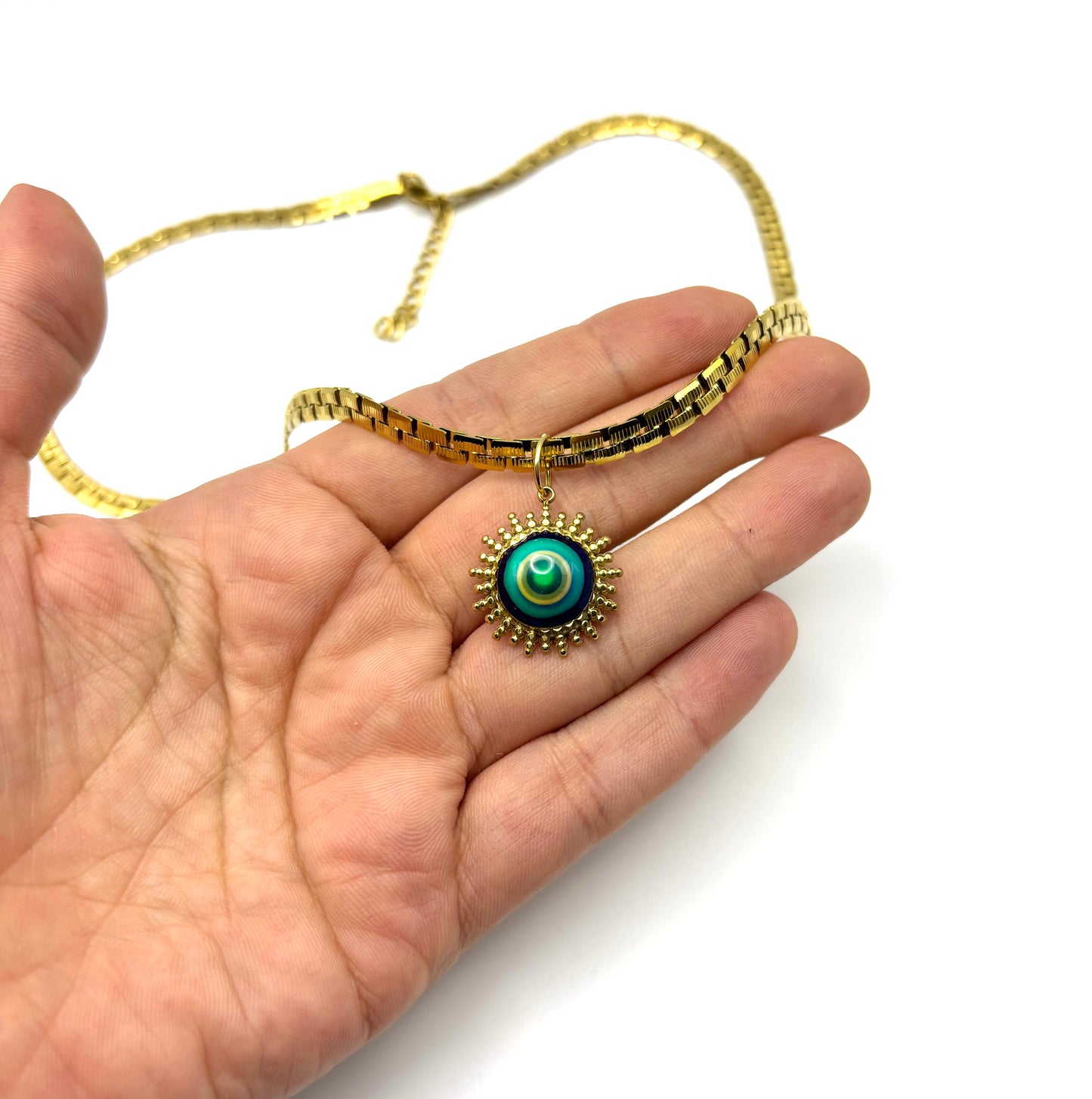 Color Changing Evil Eye Necklace