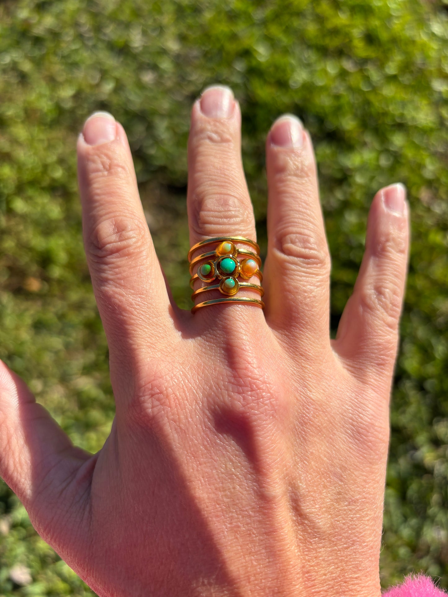 Color Changing Tigers Eye Mood Ring