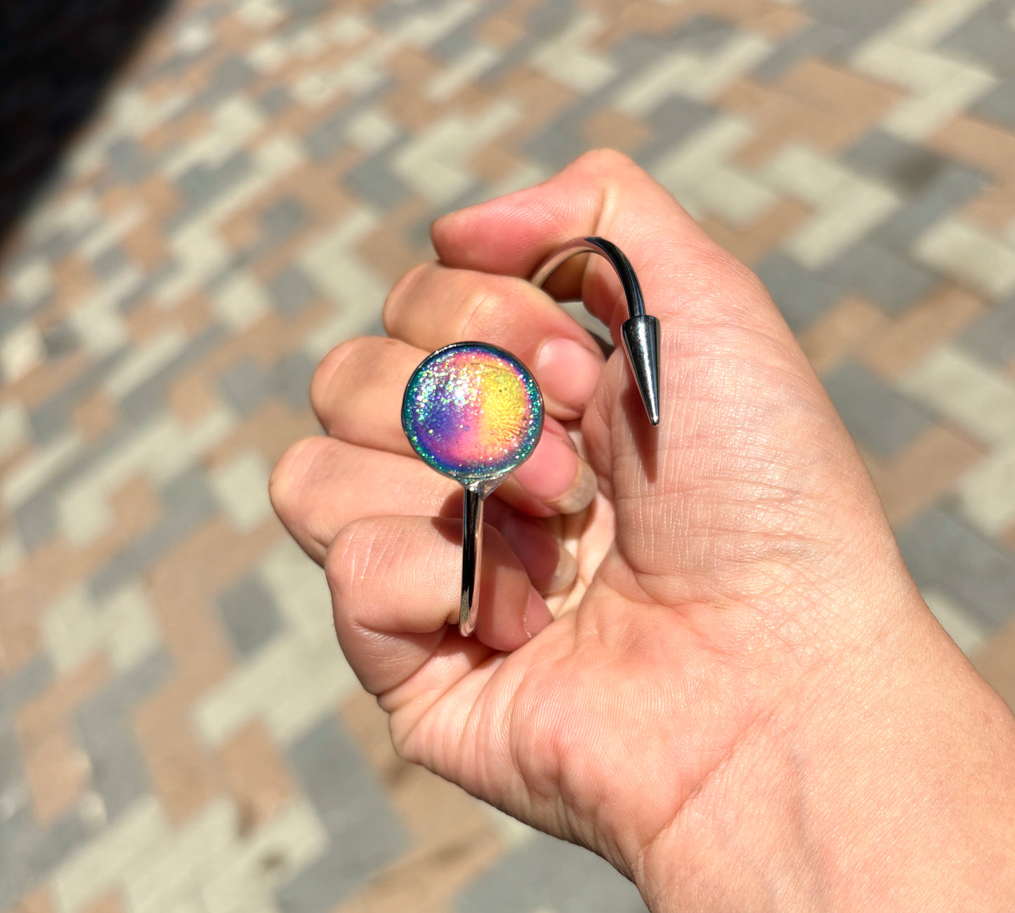 Mood Color Changing Spiked Bracelet
