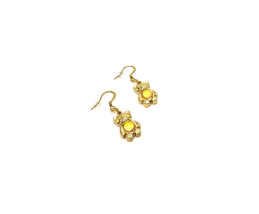 Color Changing Teddy Bear Mood Earrings