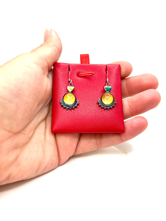 Color Changing Rainbow Earrings