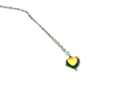 Color Changing Heart Necklace