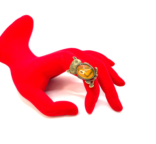 Mood Sea Glass™ Color Changing Mood Ring