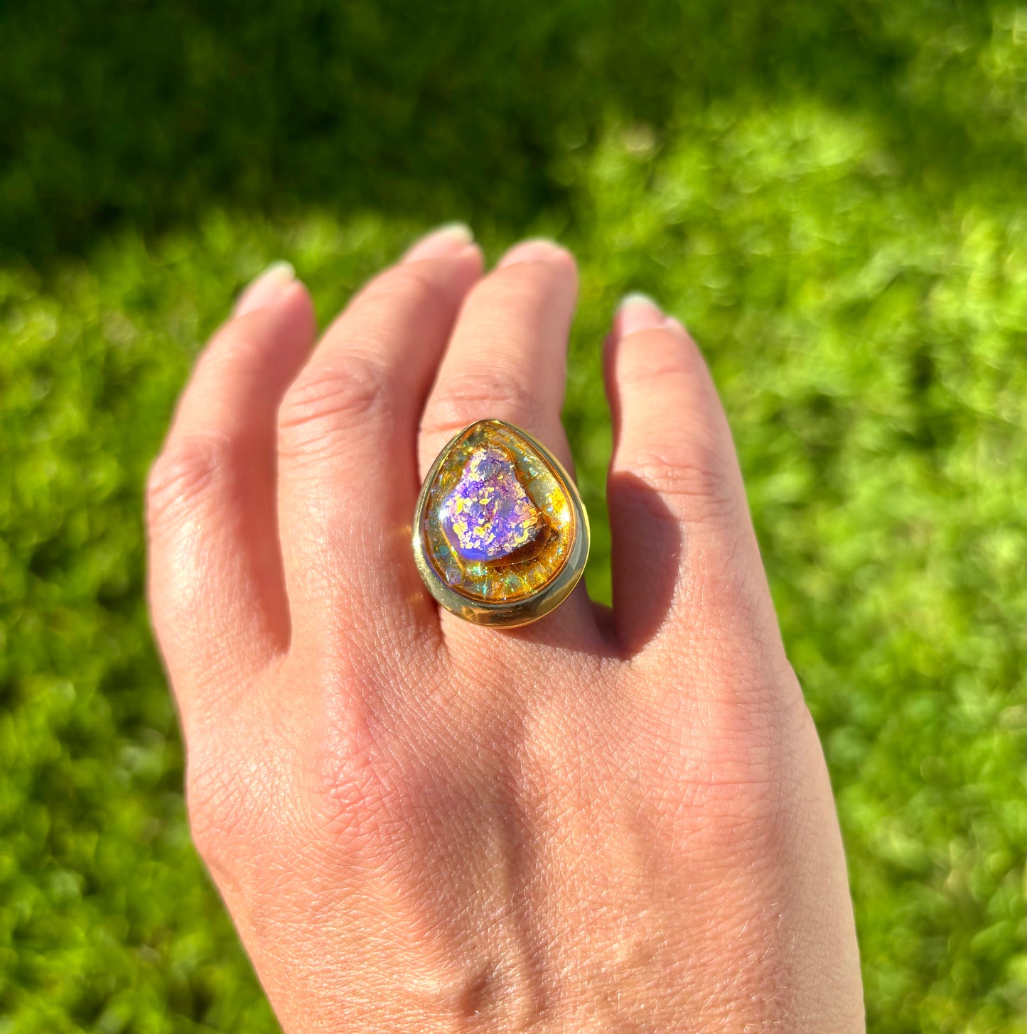Mood Sea Glass™ Ring