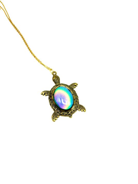 Mood Color Changing Turtle Pendant