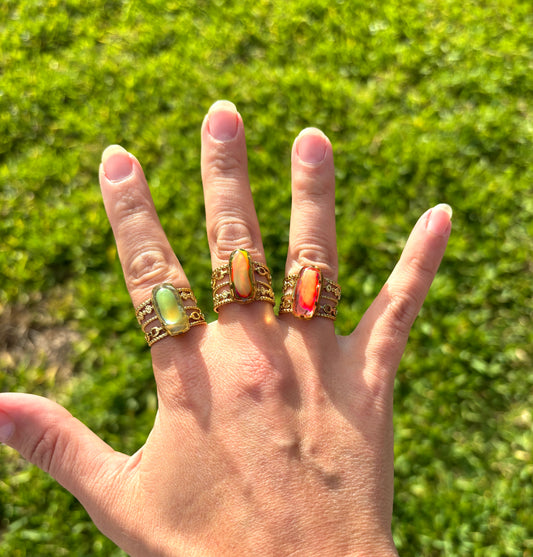 Mood Sea Glass™ Ring
