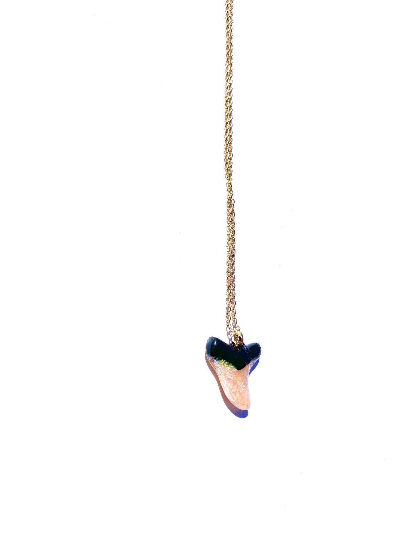 Sparkly Shark Tooth Necklace