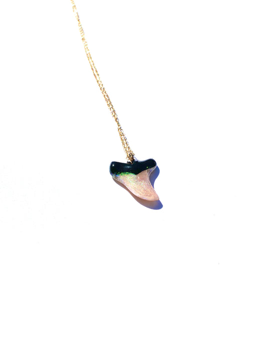 Sparkly Shark Tooth Necklace