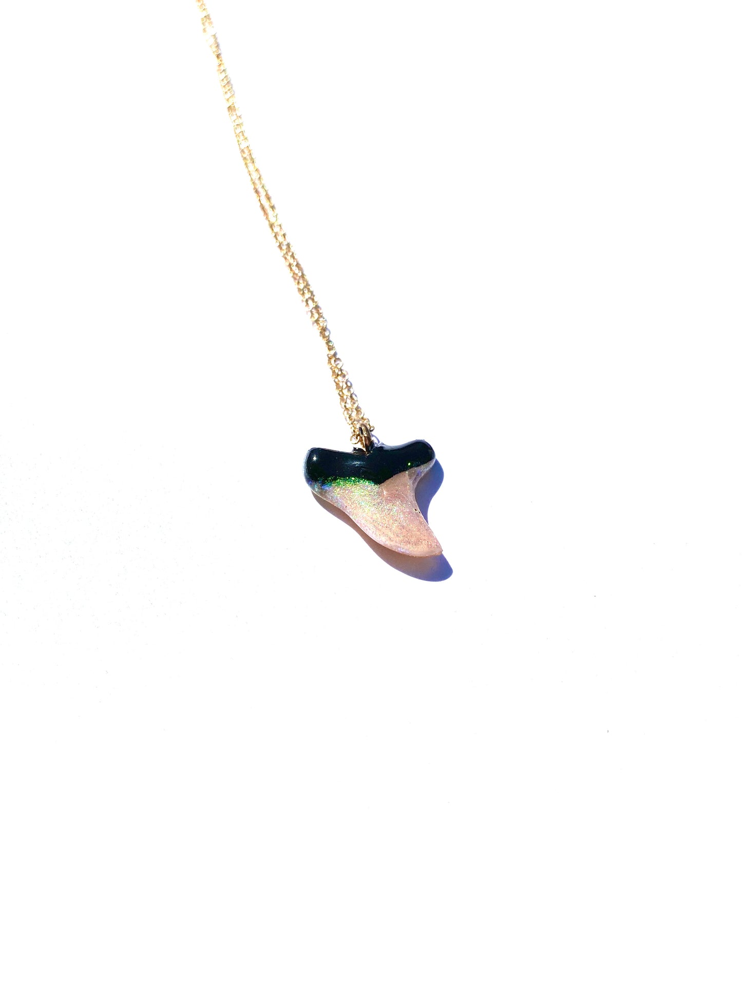 Sparkly Shark Tooth Necklace