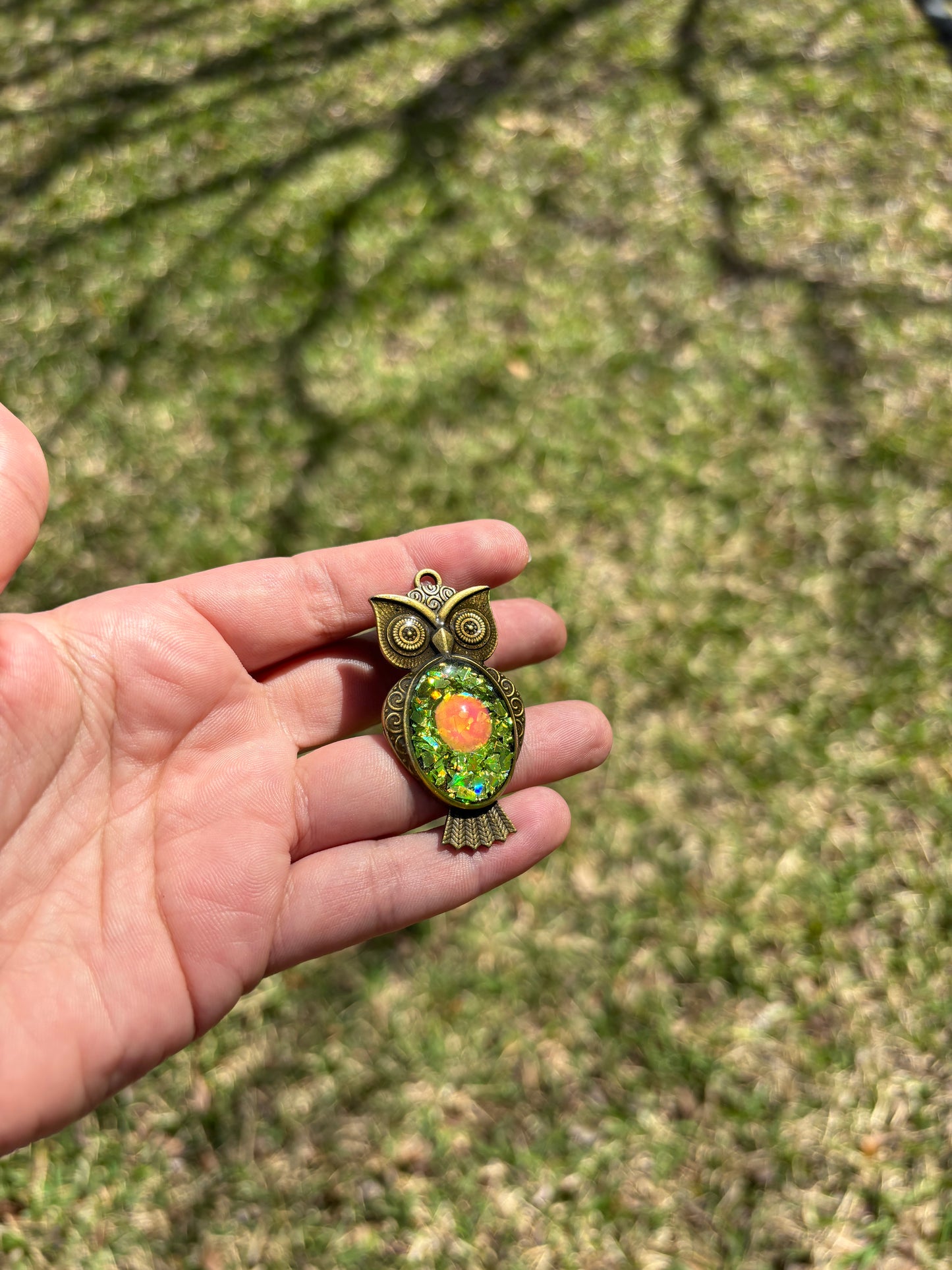 Mood Owl Necklace