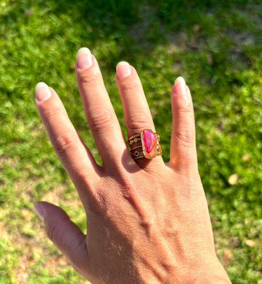 Mood Sea Glass™ Mood Ring