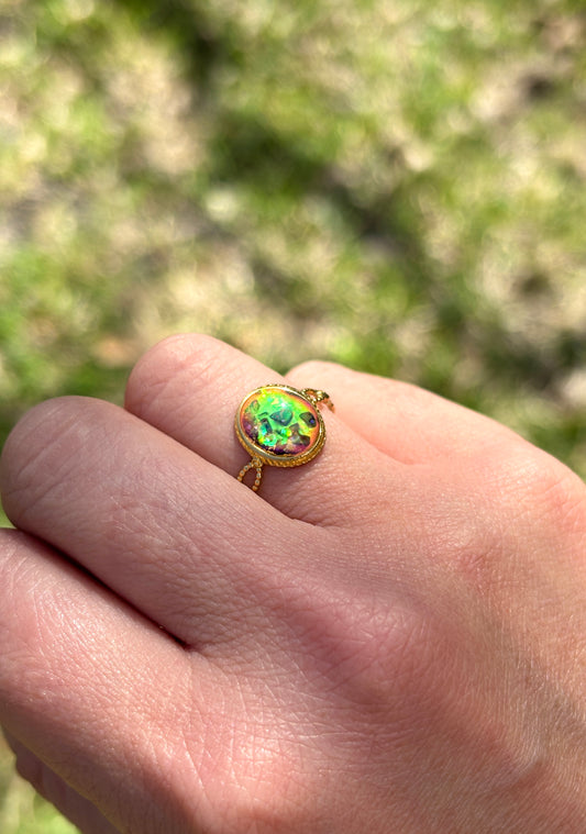 Mood Sea Glass™ Mosaic Ring