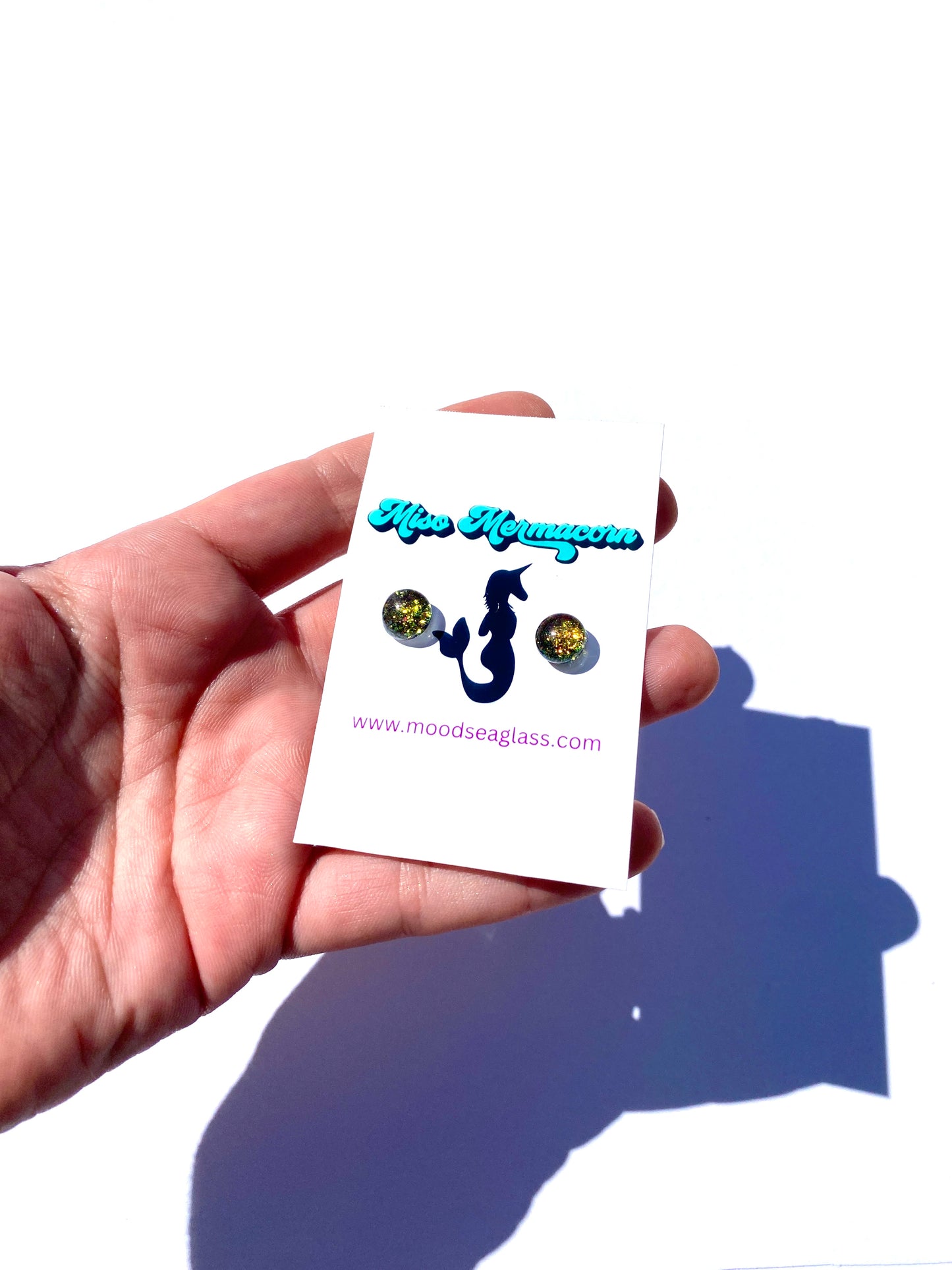 Mermacorn™ Sparkle Stud Earrings