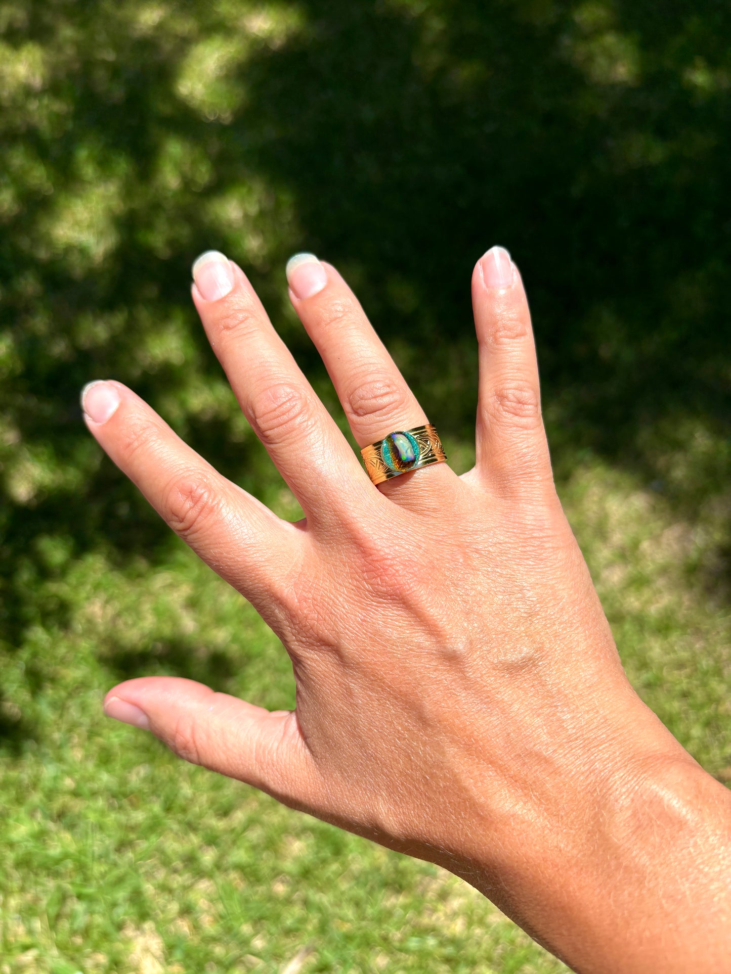Mood Sea Glass™ Ring