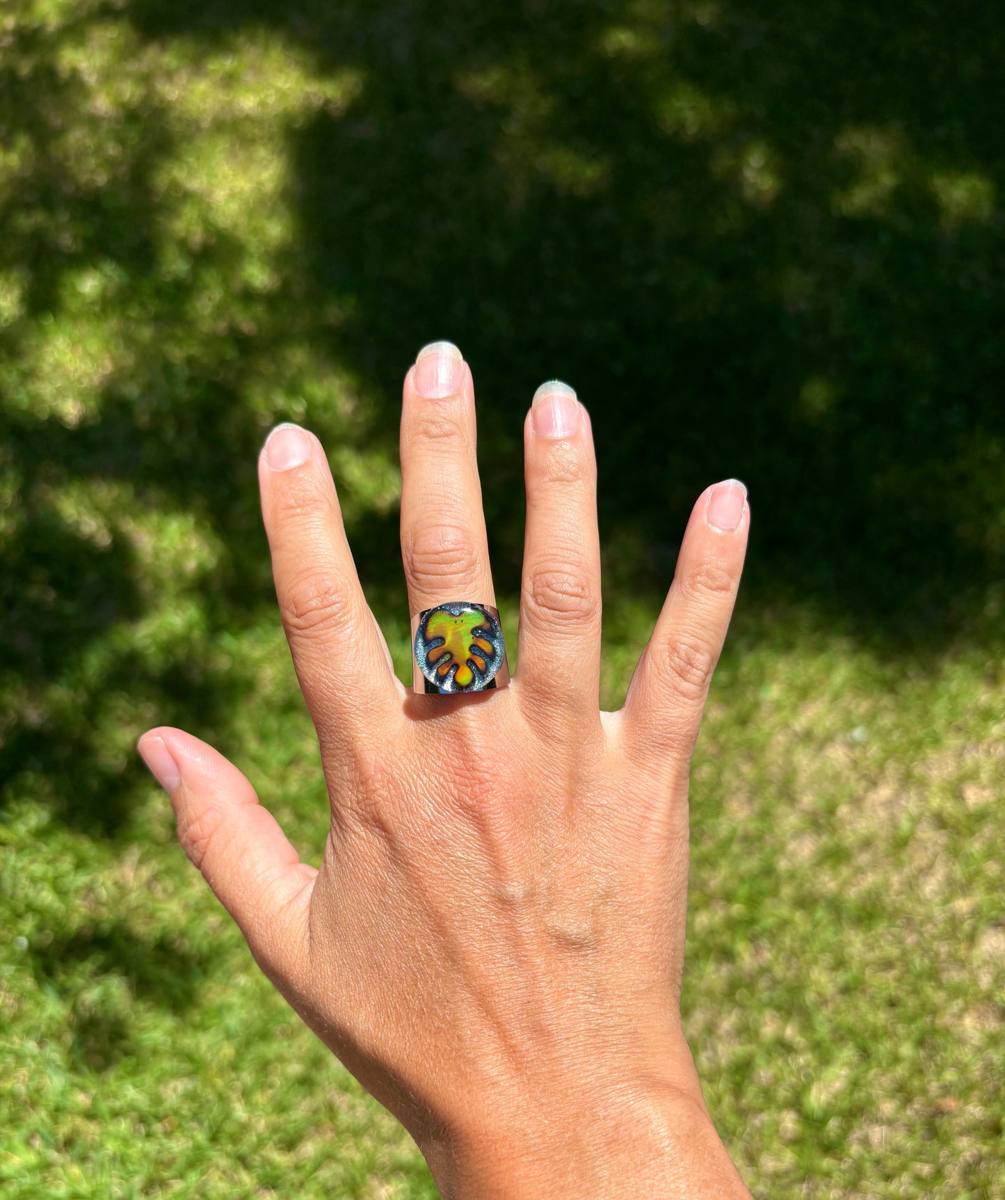Monsterra Mood Ring