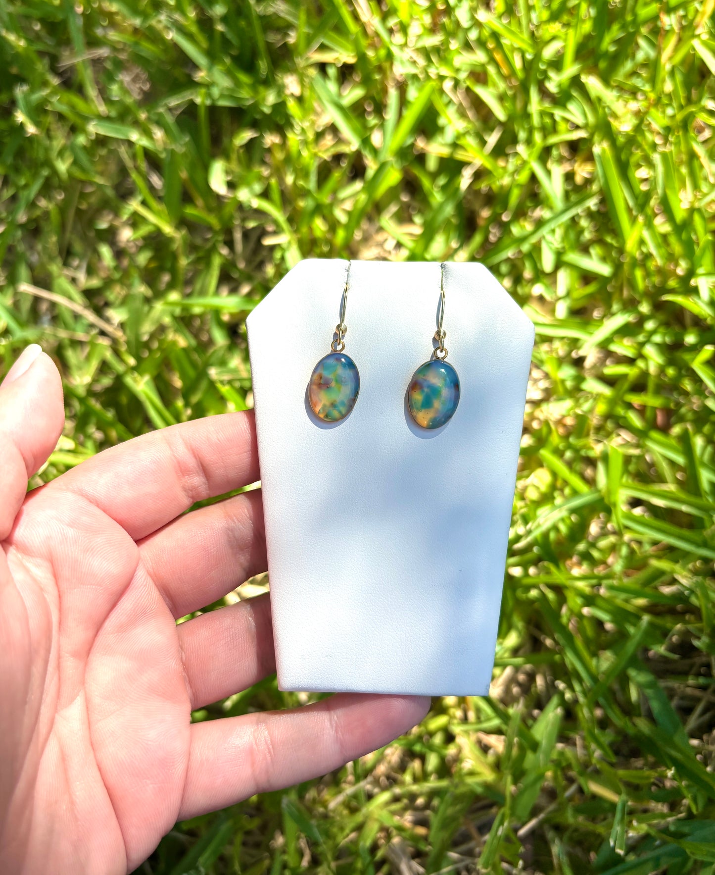 Mood Sea Glass™ Oval Earrings