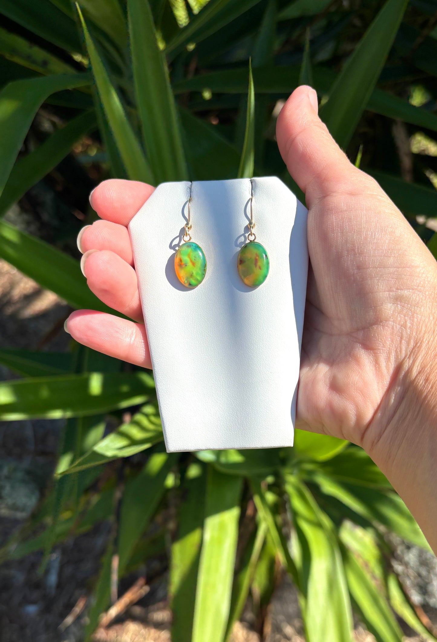 Mood Sea Glass™ Oval Earrings