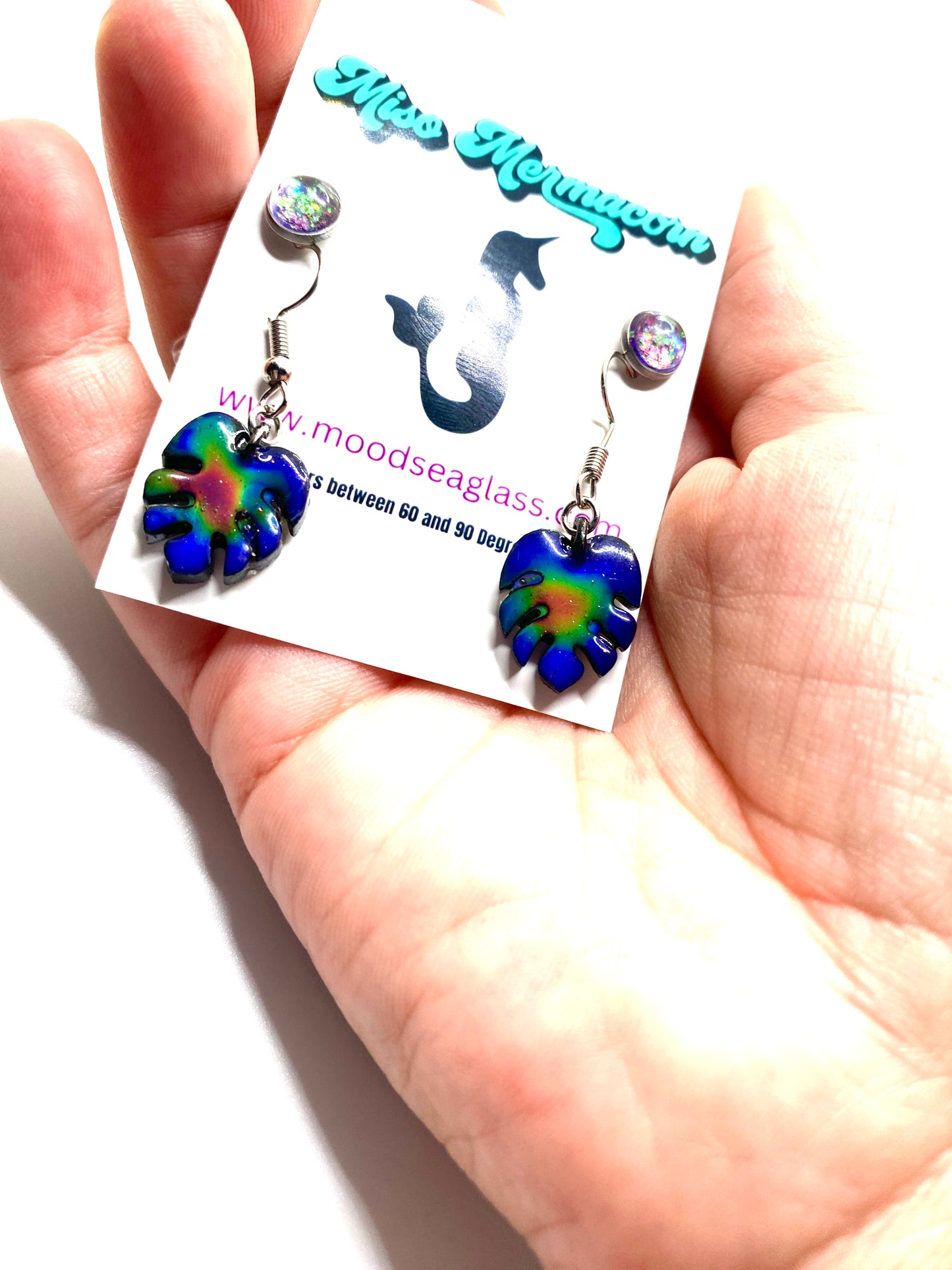 Mermacorn™ Mood Monsterra Earrings
