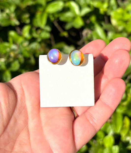 Mood Sea Glass™ Stud Earrings