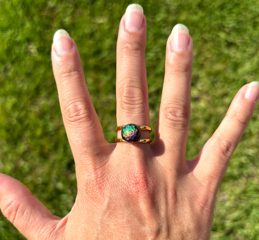 Lil Flower Mood Ring