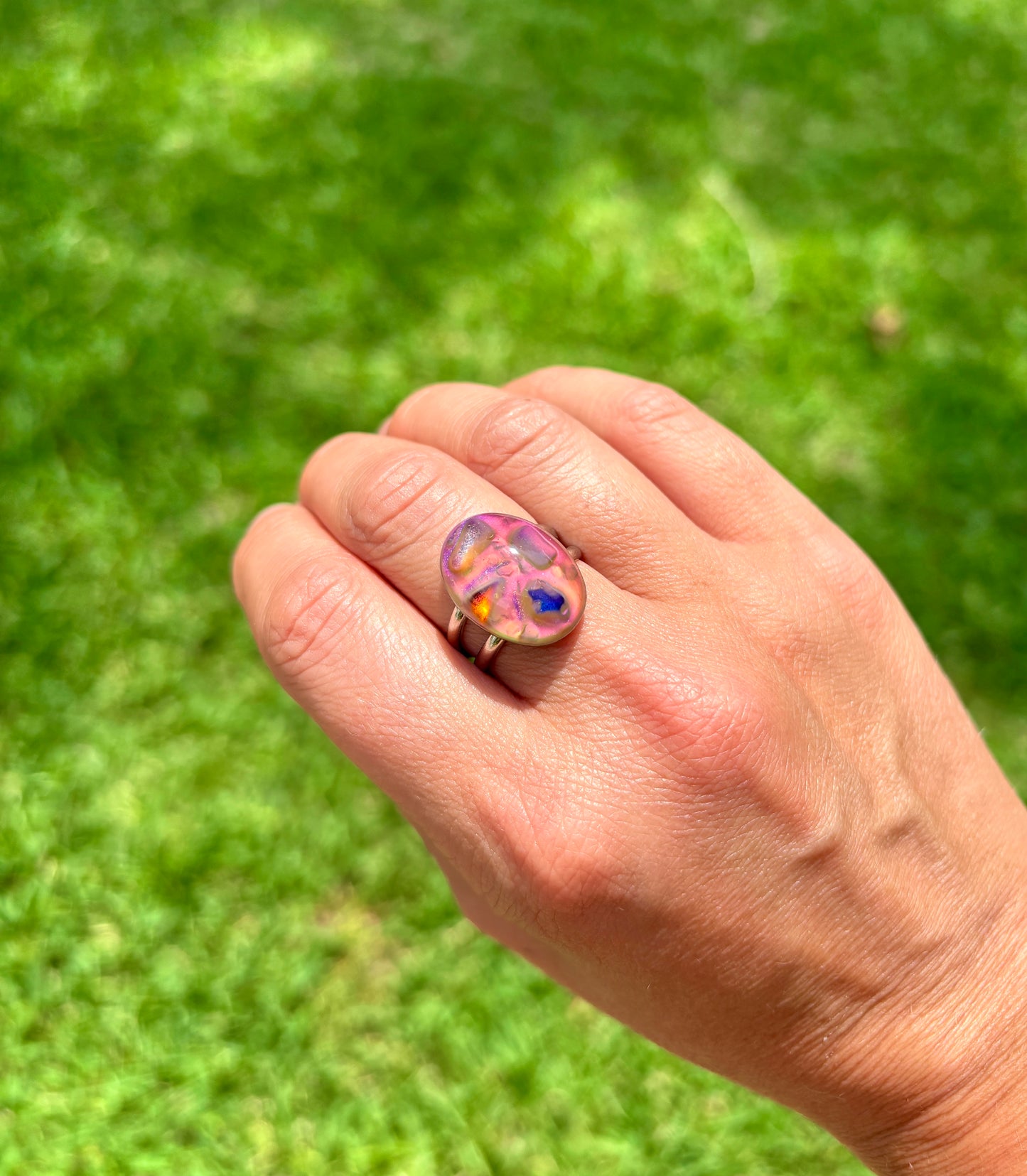 Mood Sea Glass™ Mosaic Ring
