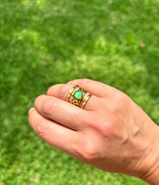 Color Changing Tigers Eye Mood Ring