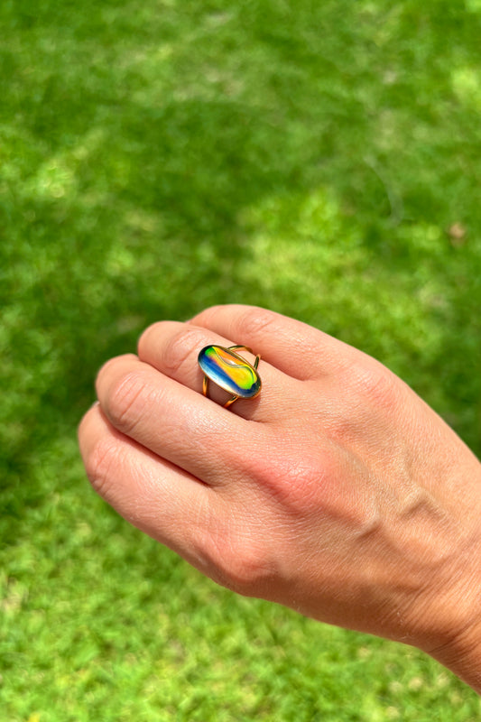 Mood Sea Glass™ Ring
