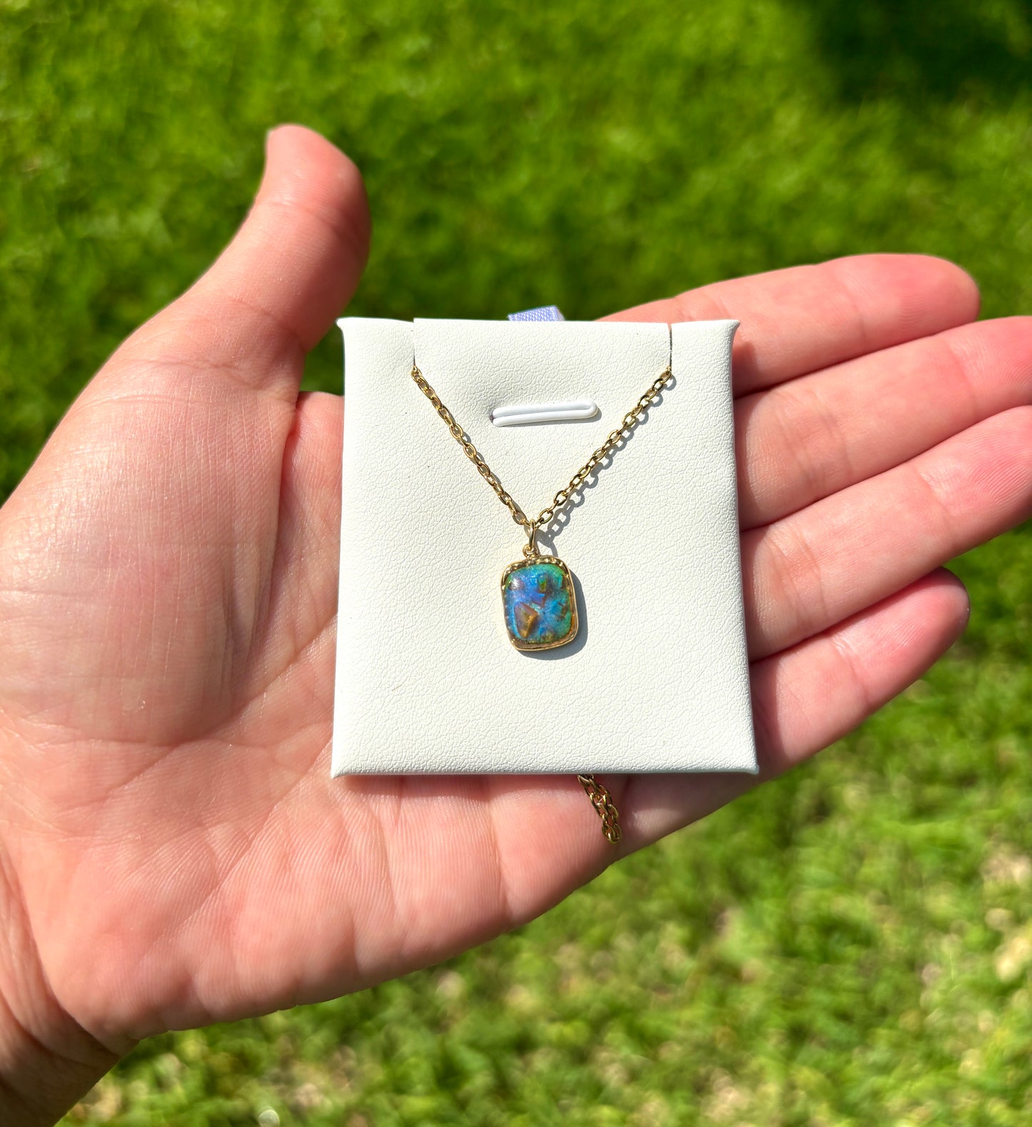 Mood Sea Glass™ Mosaic Necklace