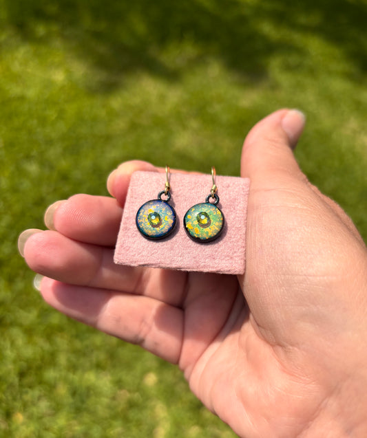 Color Changing Swarovski Earrings