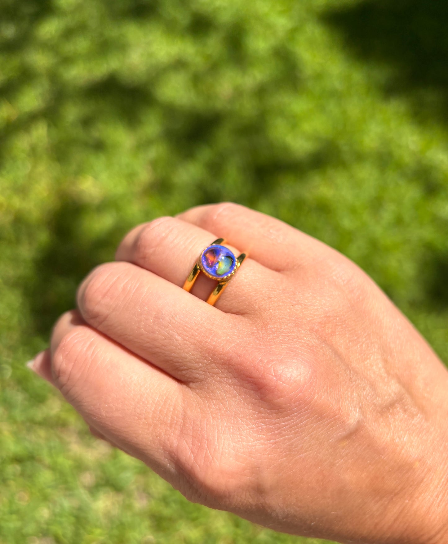 Mood Sea Glass™ Ring