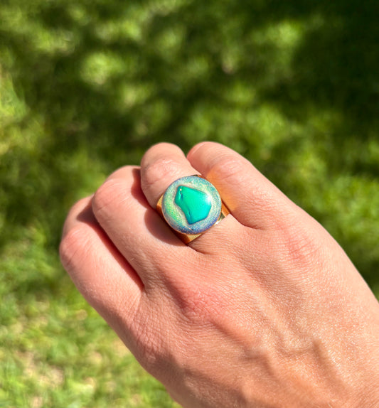 Mood Sea Glass™ Ring