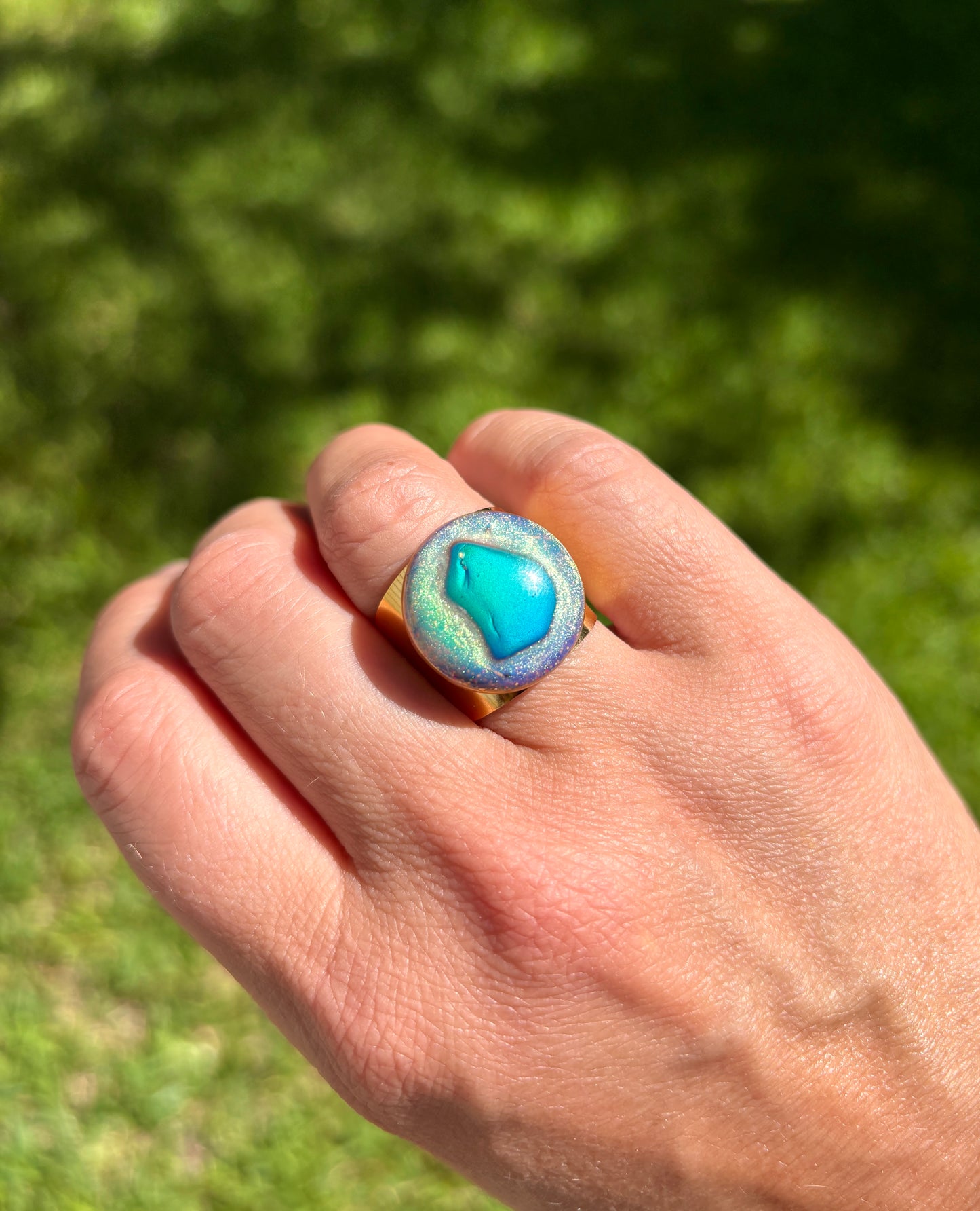 Mood Sea Glass™ Ring