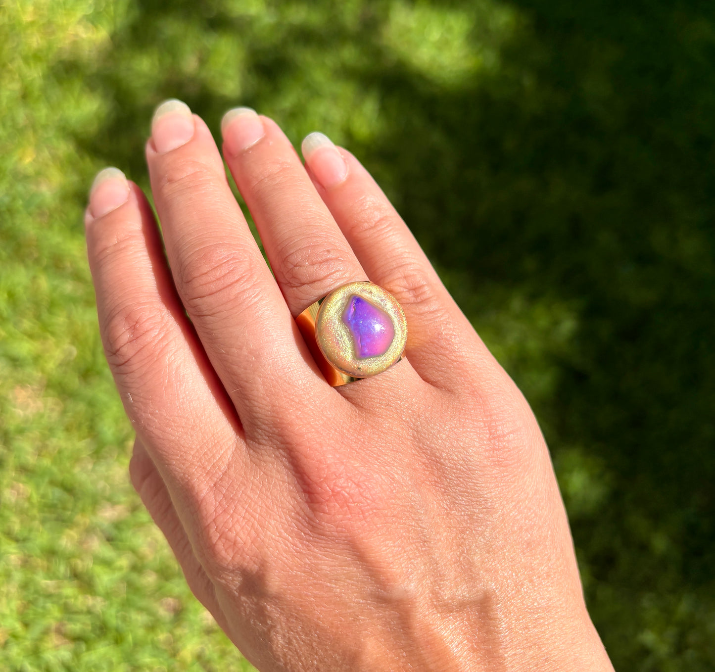 Mood Sea Glass™ Ring