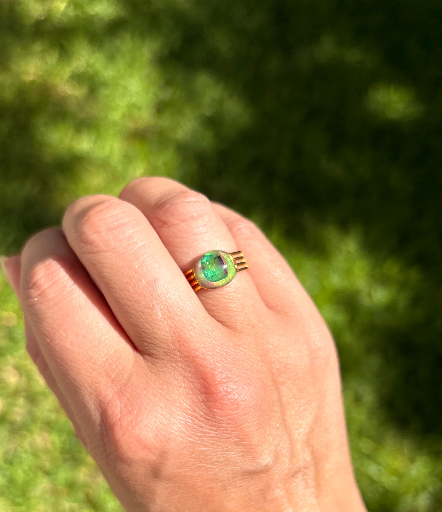 Mood Sea Glass™ Ring